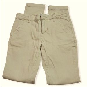 Old Navy girl’s uniform pants 12 Slim with stretch extensible, elastic waistband